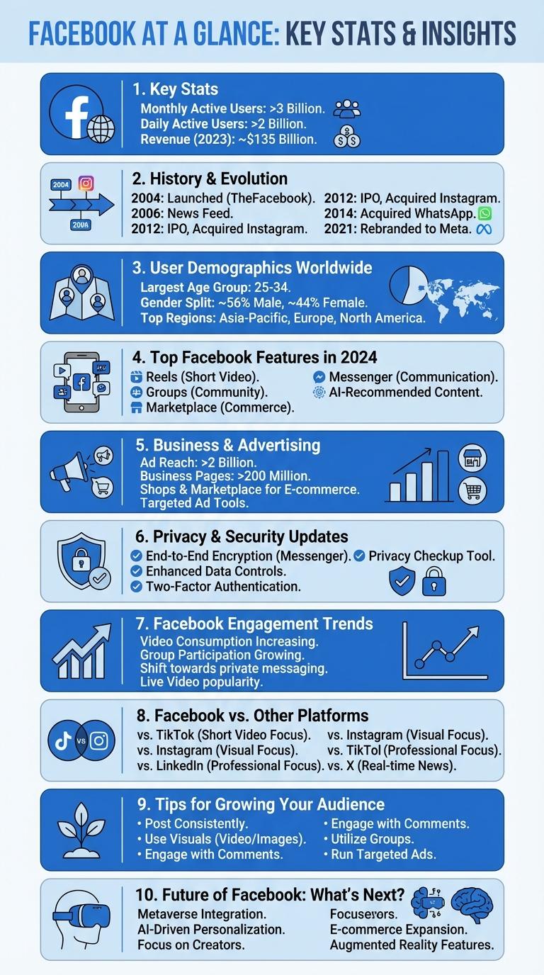 Infographic: Key Facts and Statistics About Facebook