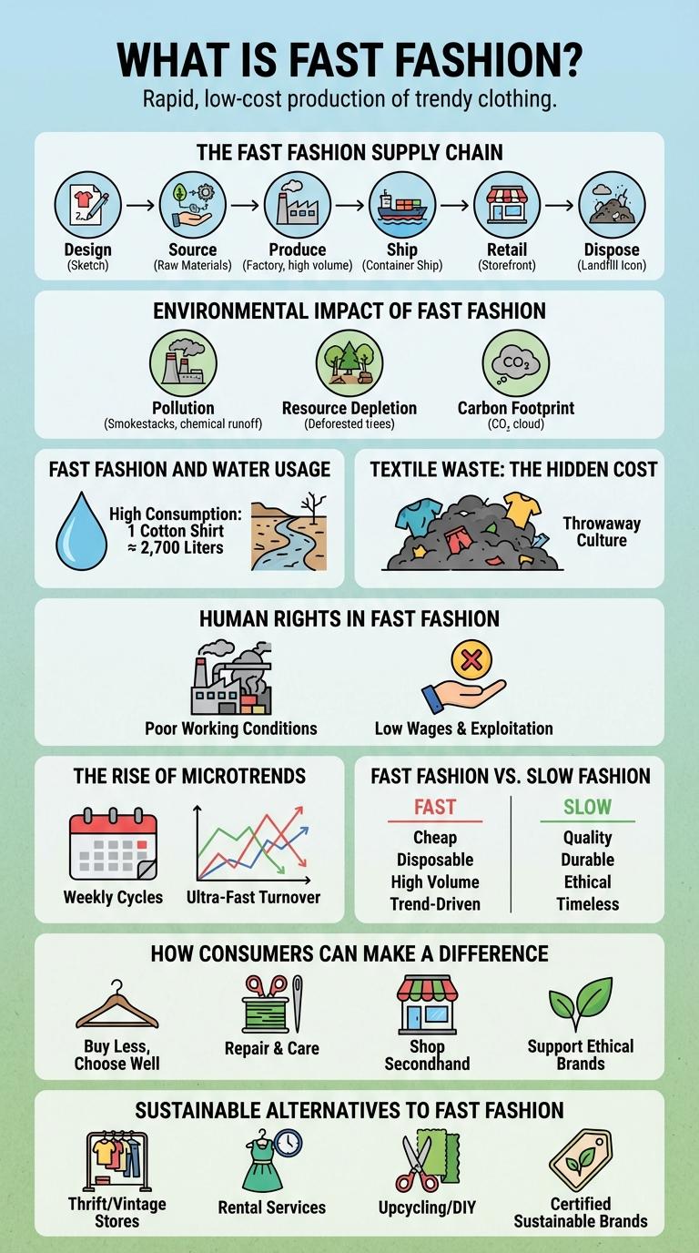 Infographic: The Impact of Fast Fashion