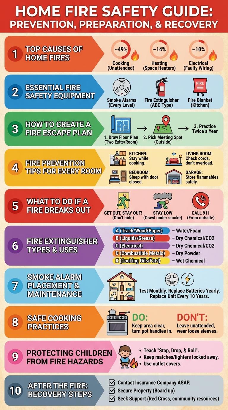 Essential Fire Safety Tips: An Informative Infographic