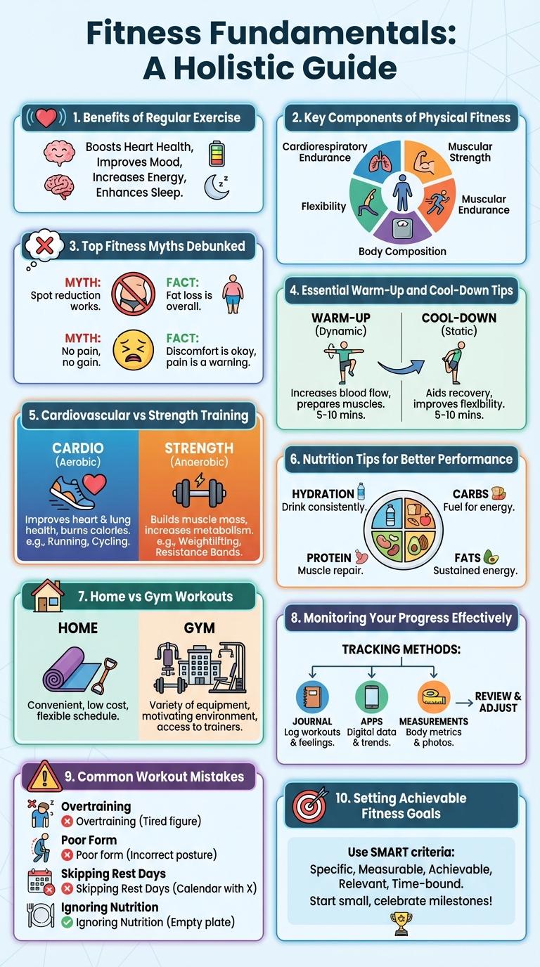 The Ultimate Infographic Guide to Fitness