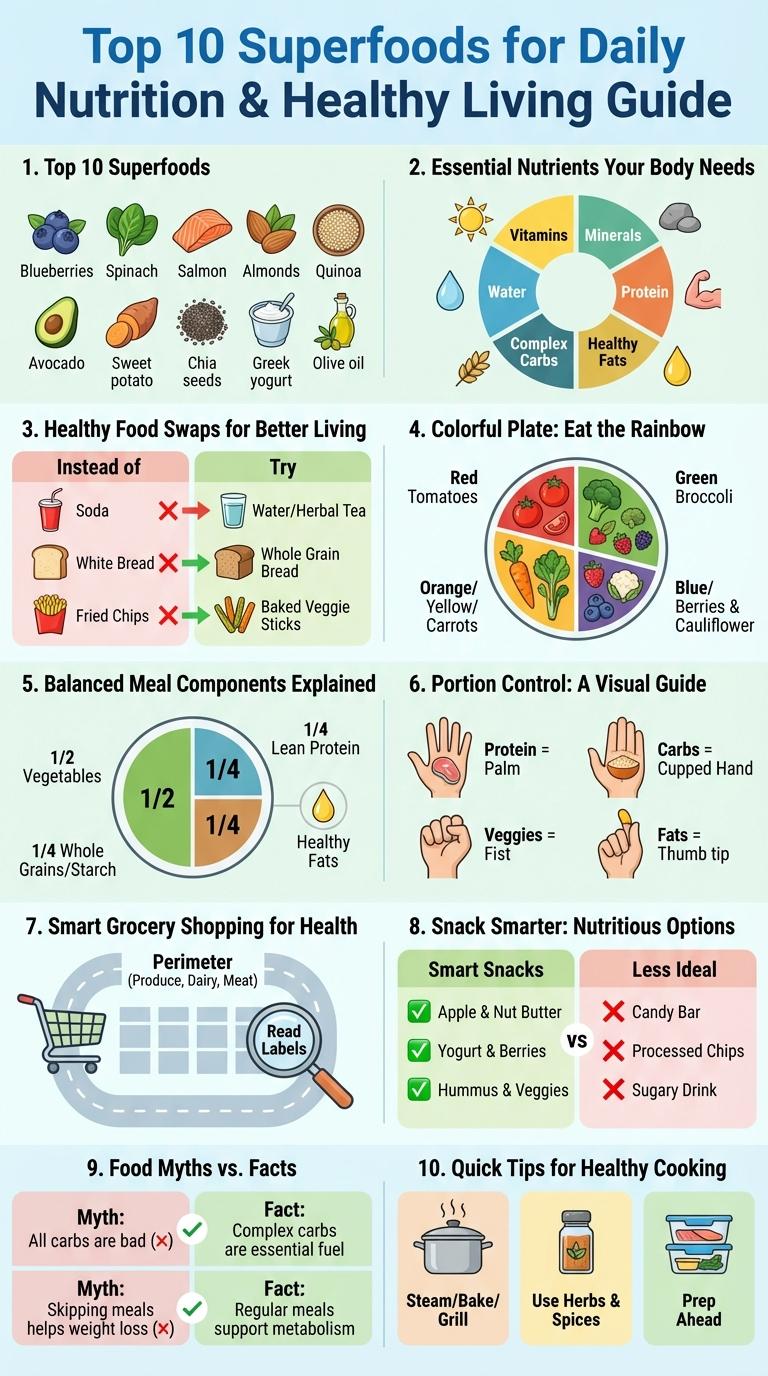 Infographic: A Visual Guide to Healthy Food Choices