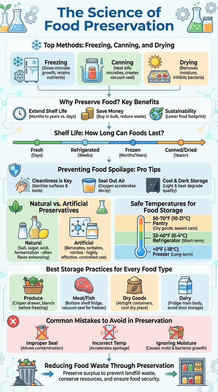 Infographic: Innovative Methods of Food Preservation