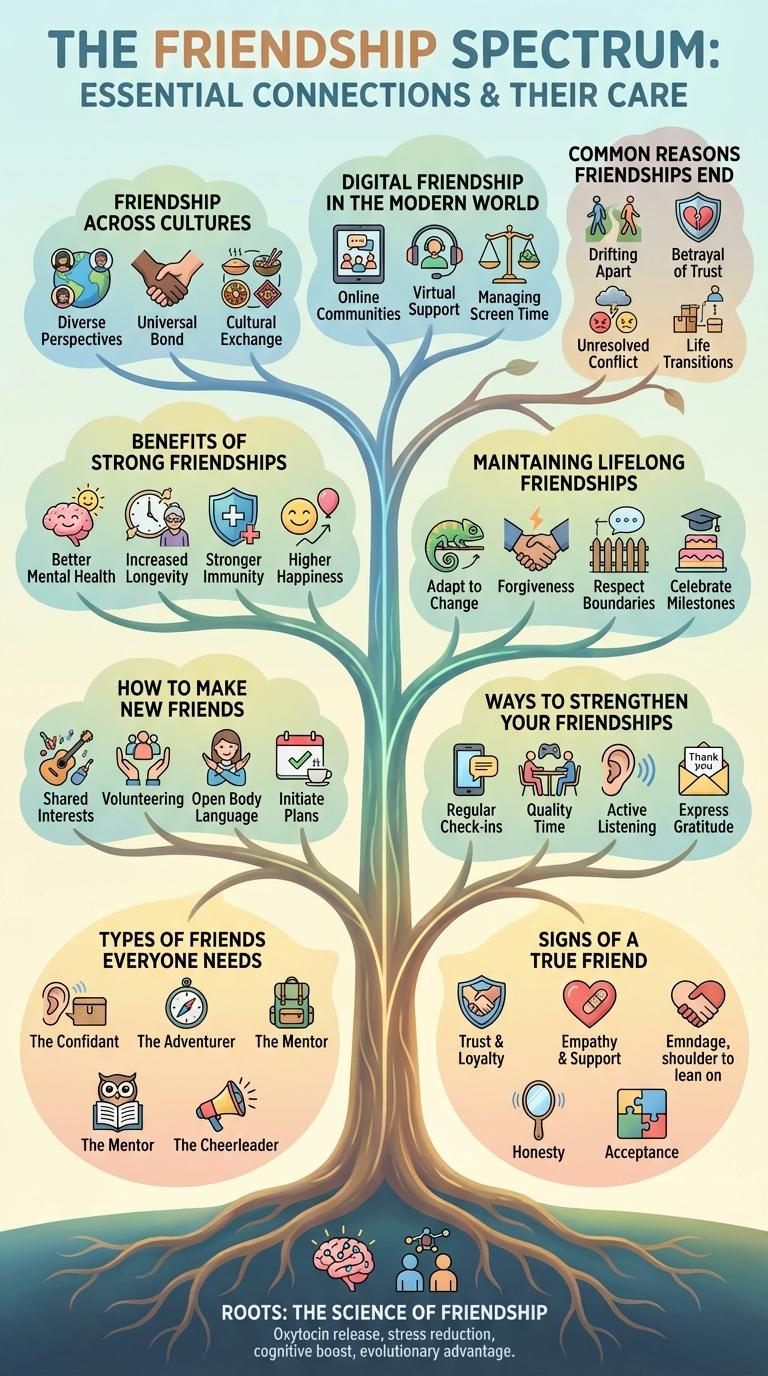 Infographic: The Importance of Friends in Our Lives