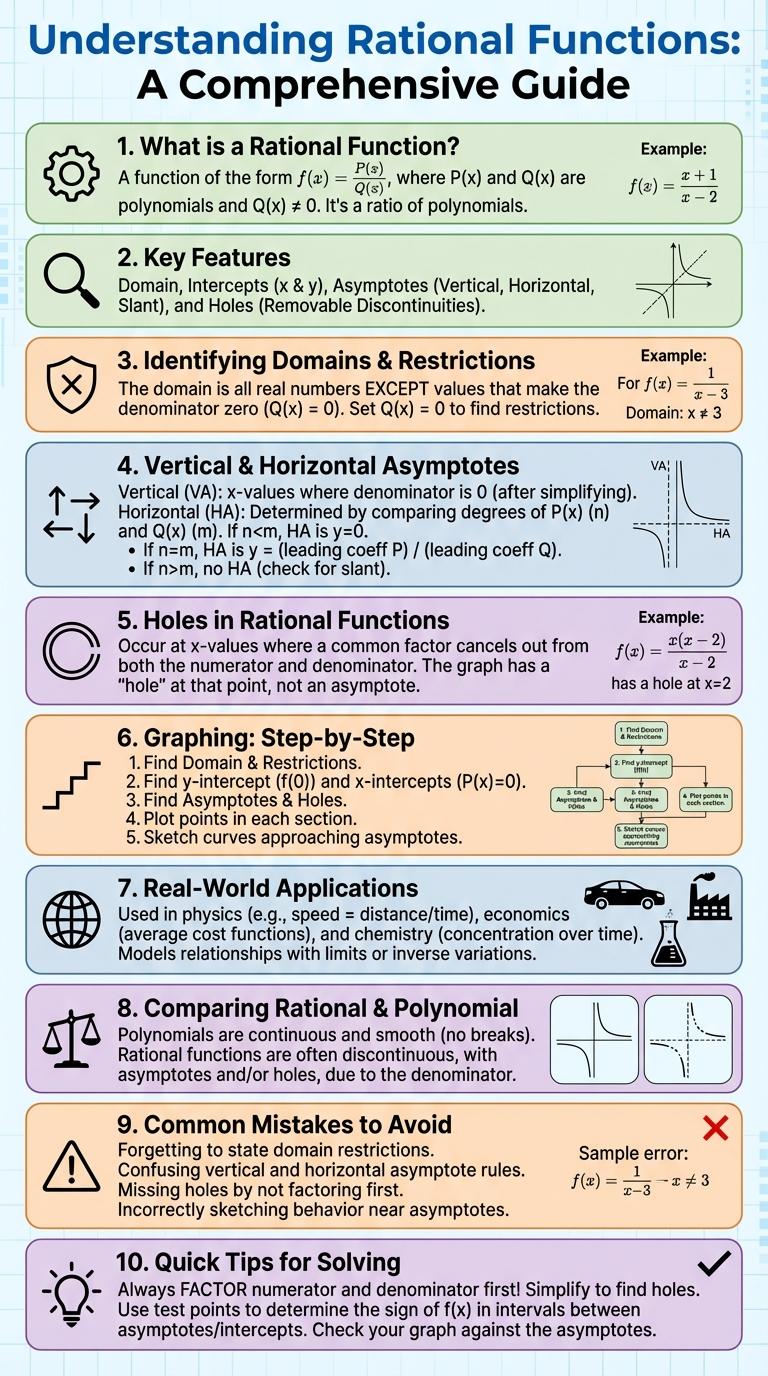 Infographic: Understanding Rational Functions