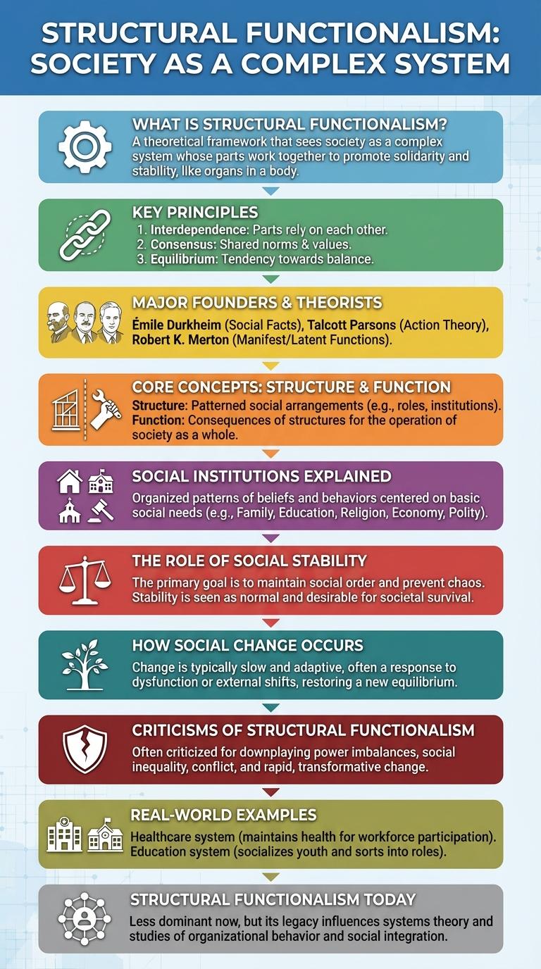 Infographic: Understanding Structural Functionalism