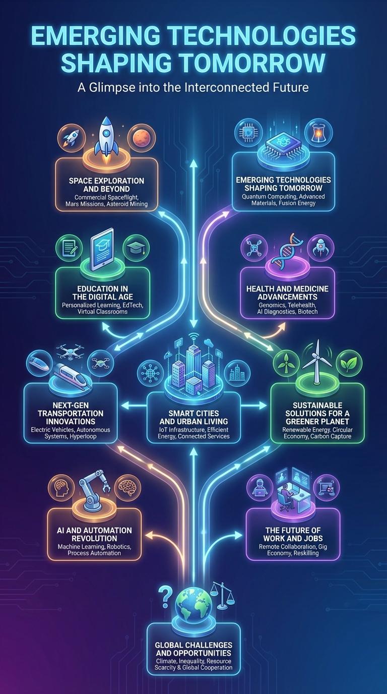 Infographic About the Future: Trends and Predictions