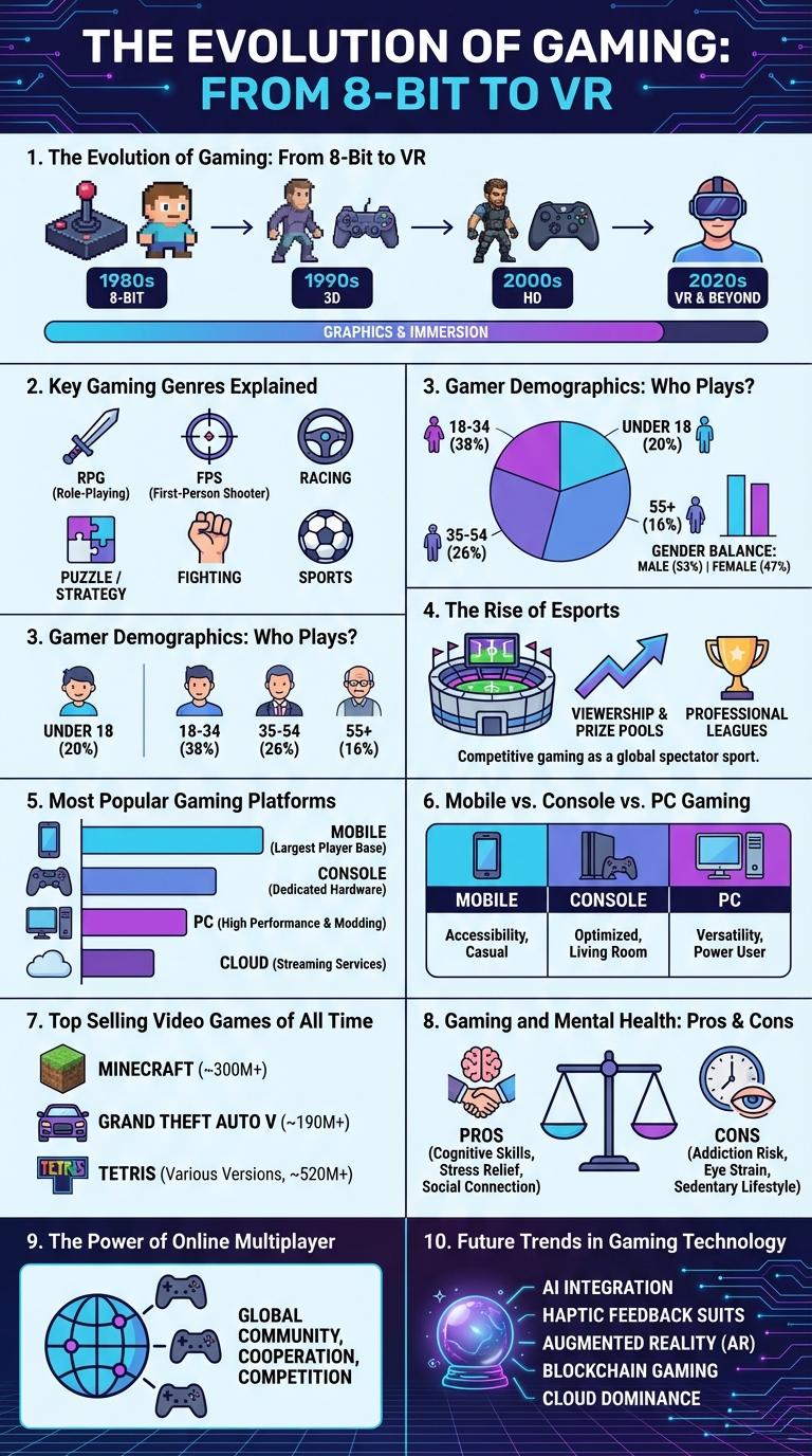 Infographic: The Impact and Evolution of Gaming