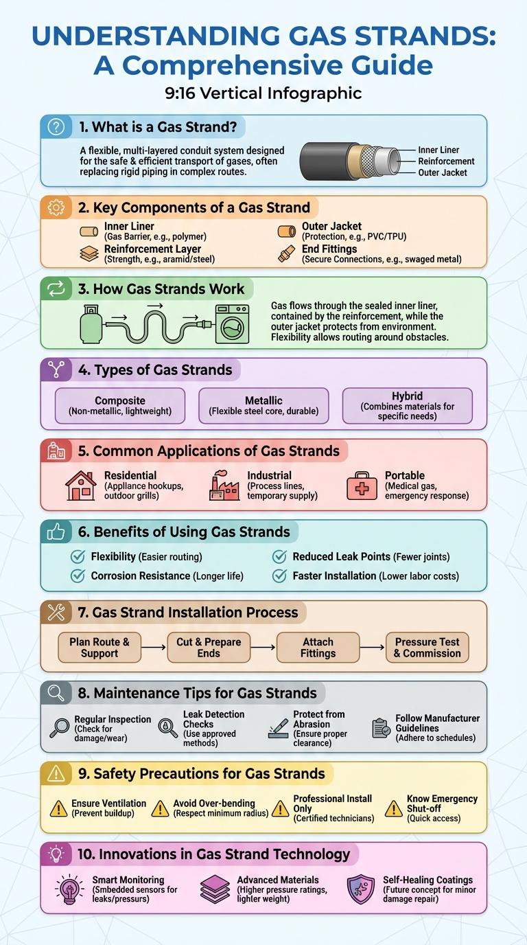 Infographic About Gas Strands