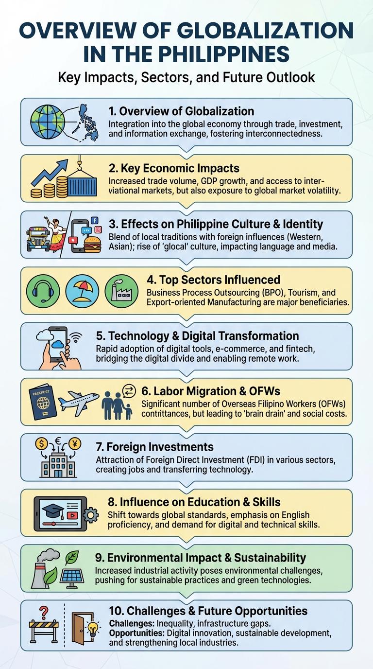 Infographic: Globalization in the Philippines