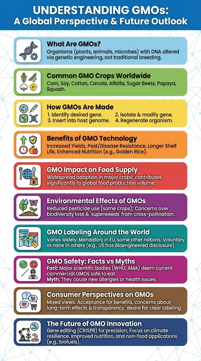 Infographic: Understanding Genetically Modified Organisms (GMOs)