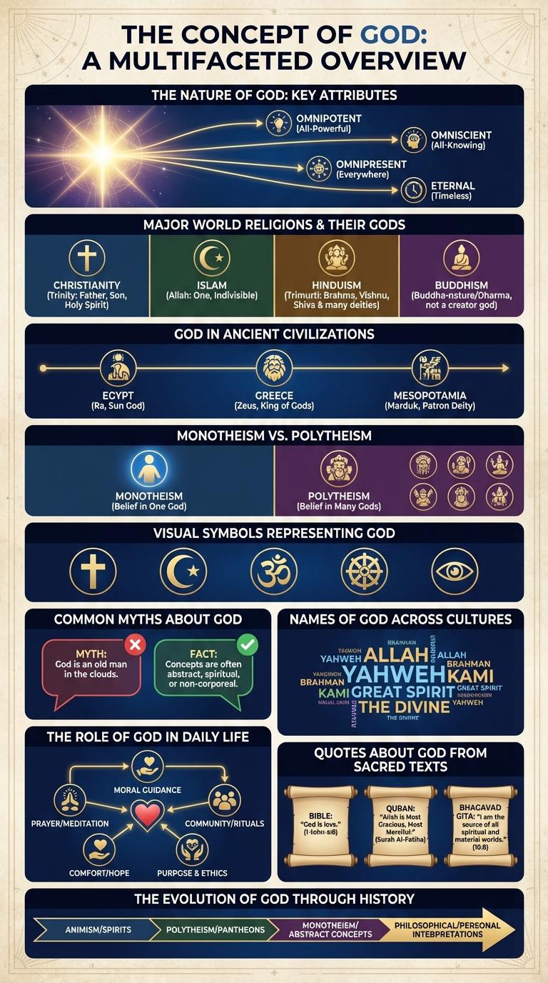 Infographic: Exploring the Concept of God