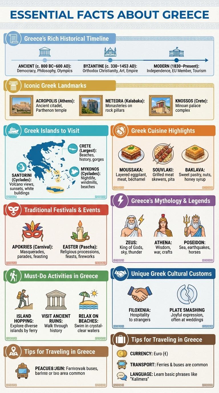 Infographic: Fascinating Facts About Greece