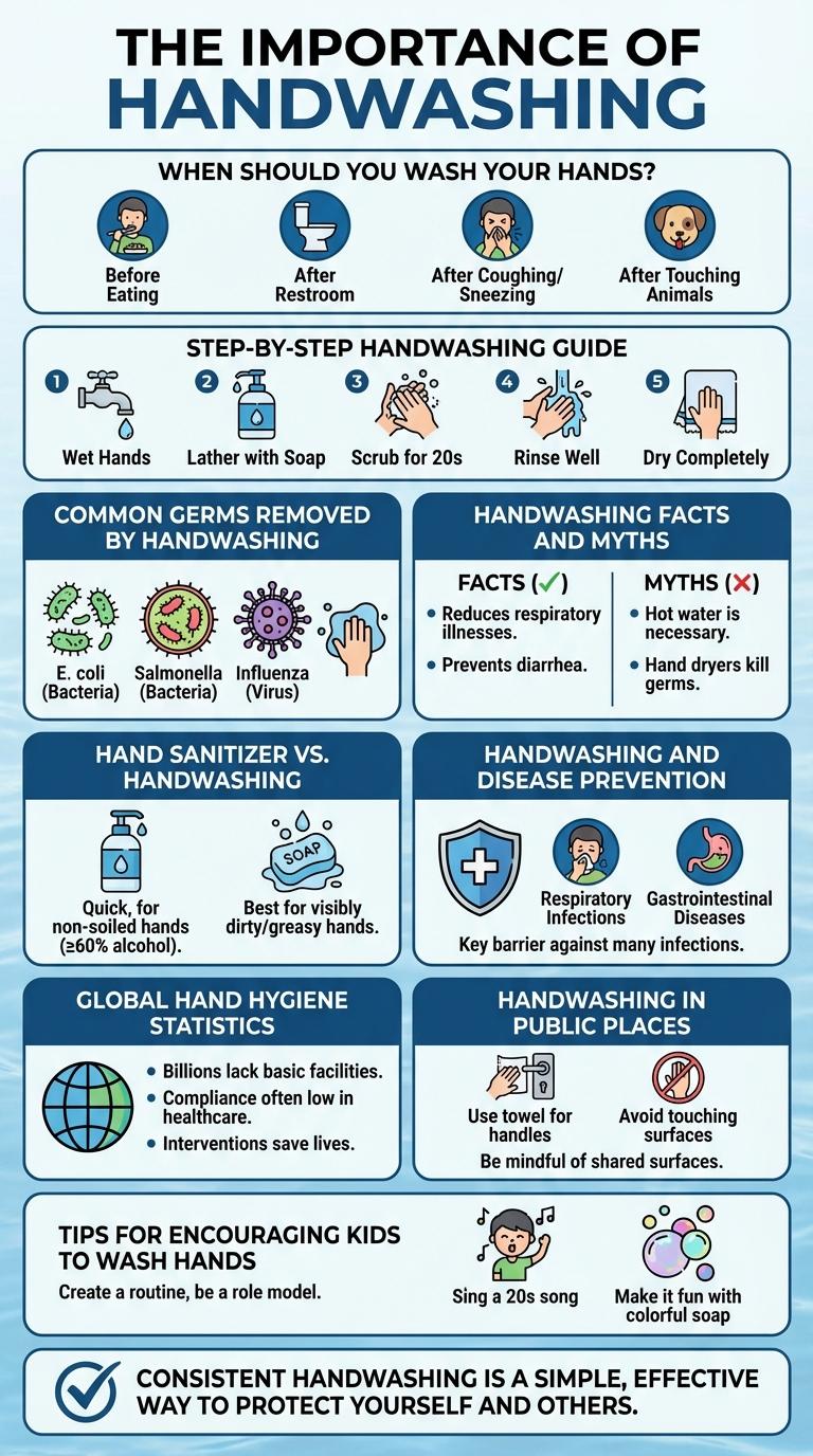 Effective Handwashing: An Informative Infographic for Better Hygiene