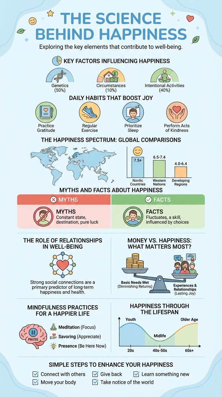 Infographic: The Keys to Happiness