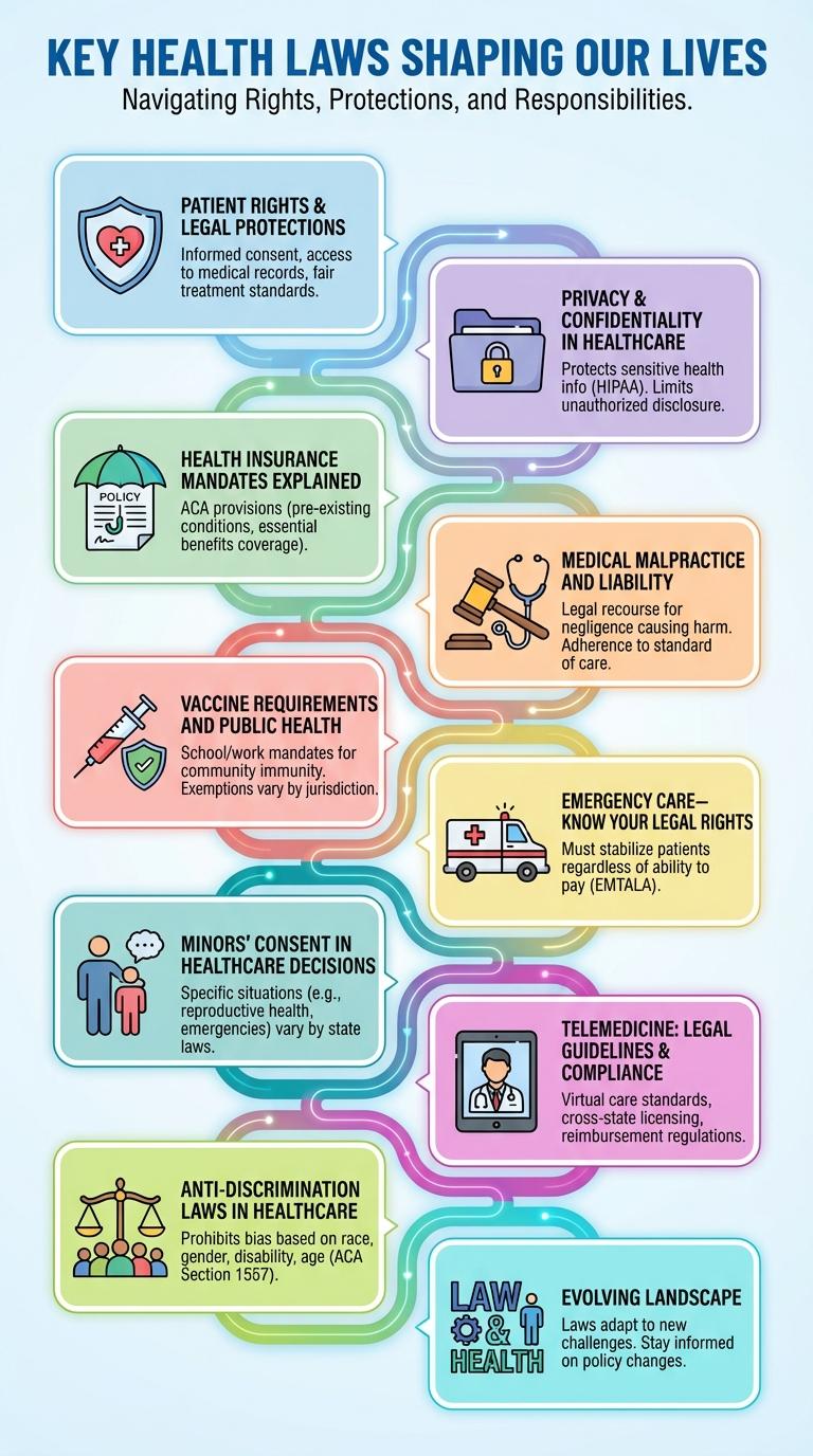 Infographic: Key Health-Related Laws You Should Know