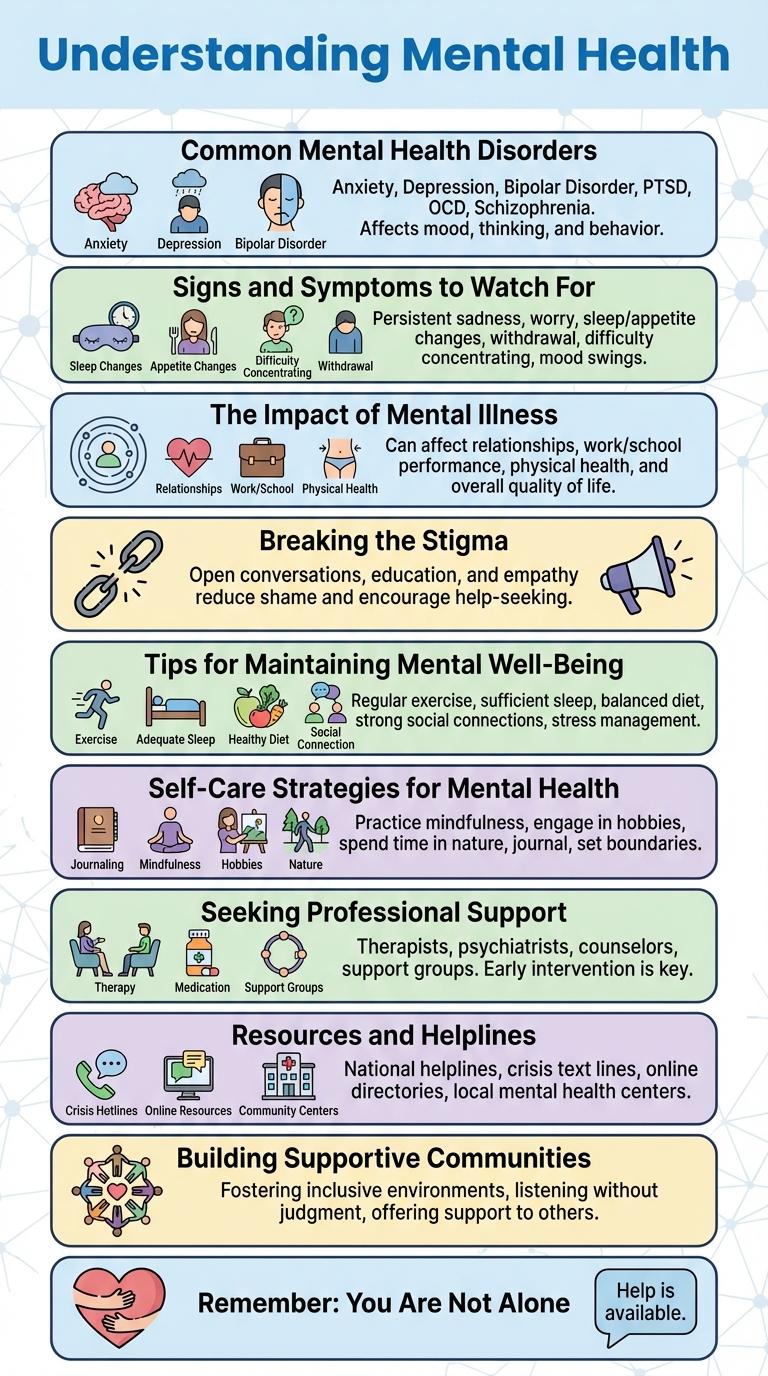 Infographic About Mental Health: Key Facts and Insights