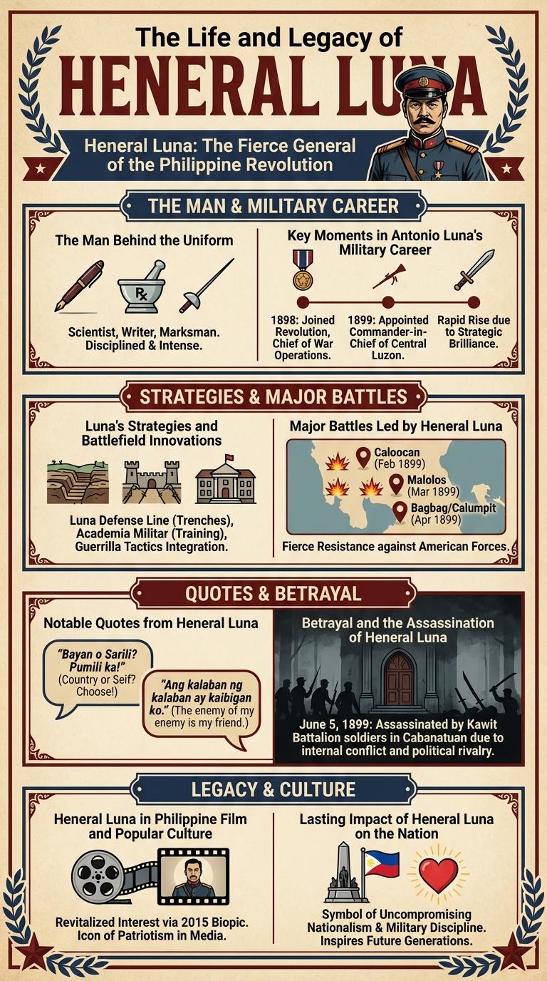 Infographic About Heneral Luna: Key Facts and Legacy