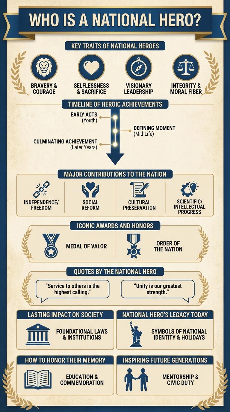 Infographic About the National Hero