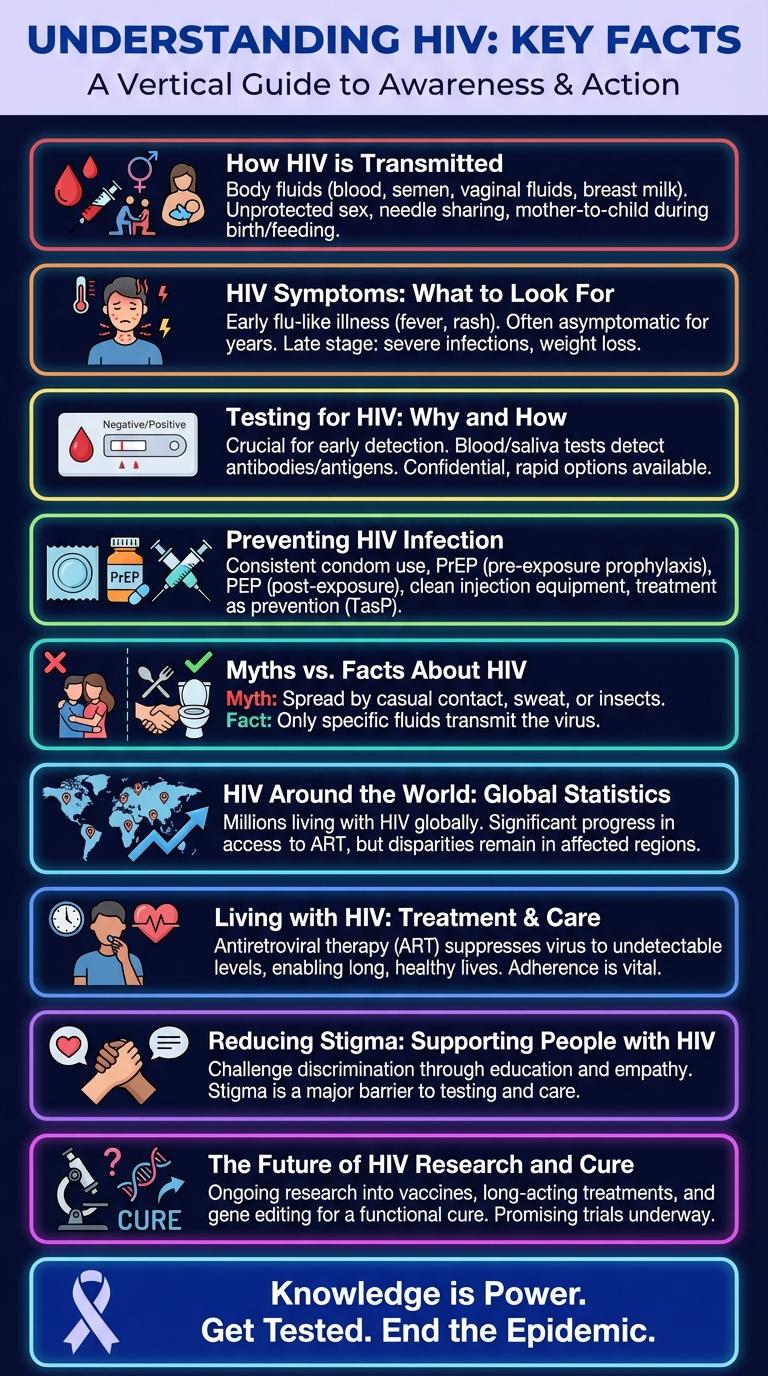 Informative Infographic: Key Facts About HIV