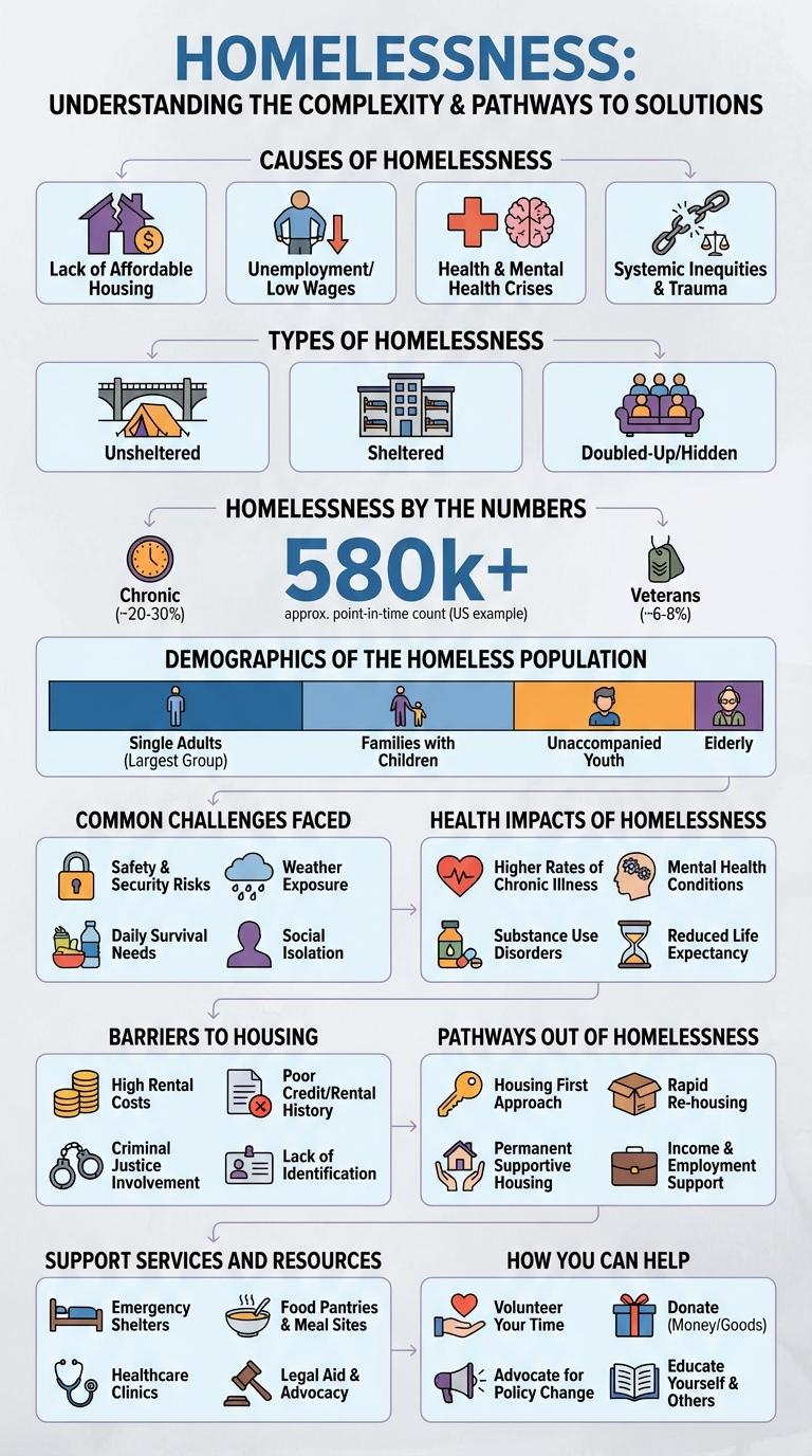 Infographic on Homelessness