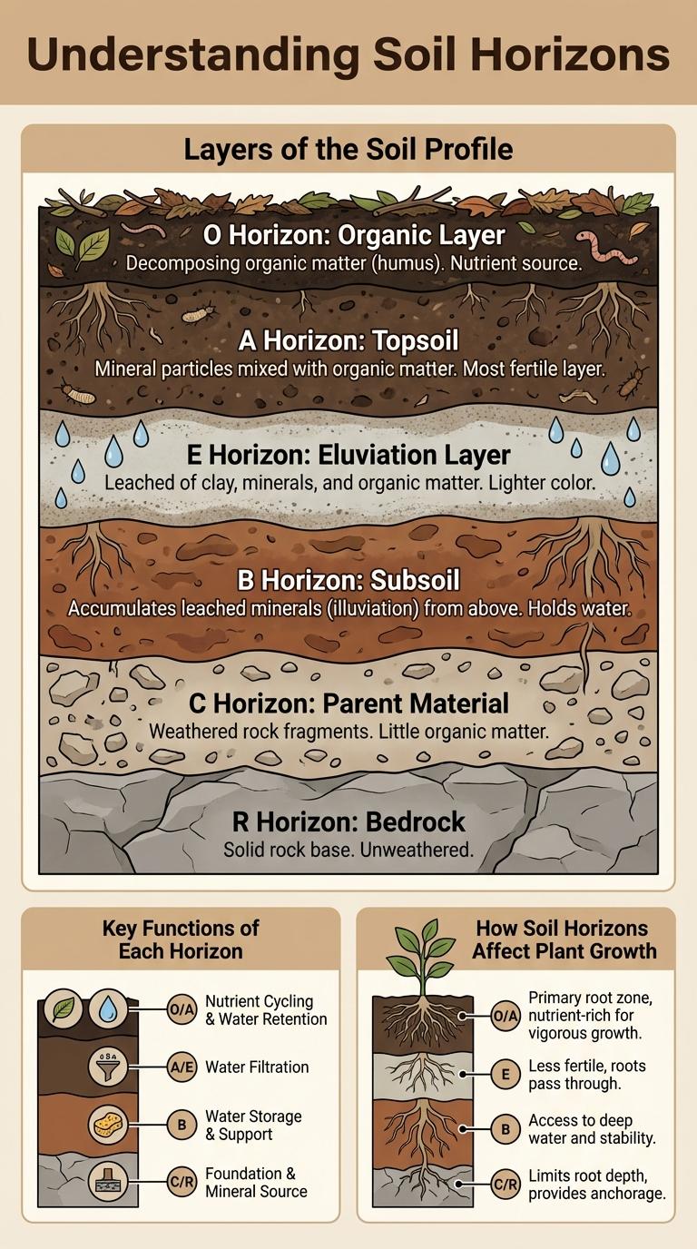Infographic About Soil Horizons