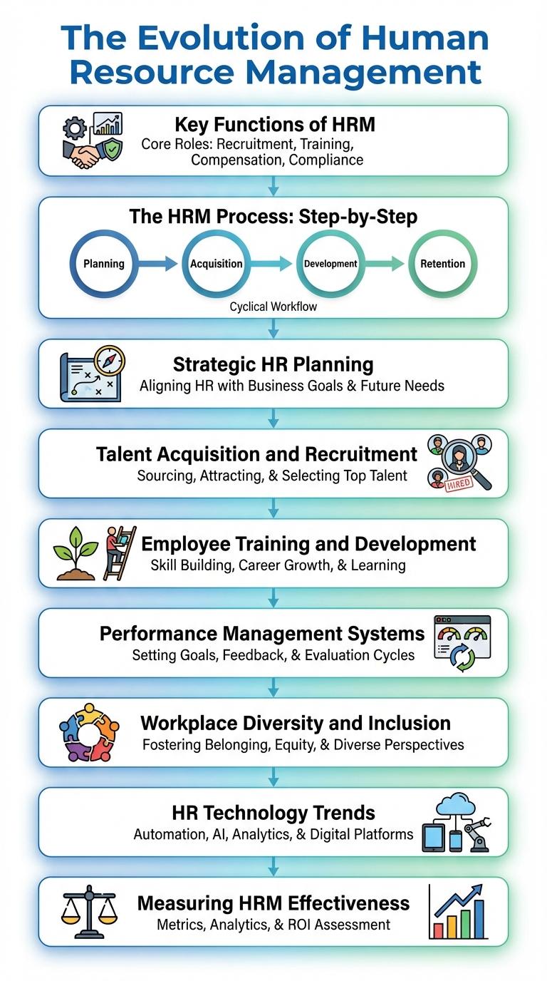 Infographic: Key Concepts and Trends in Human Resource Management