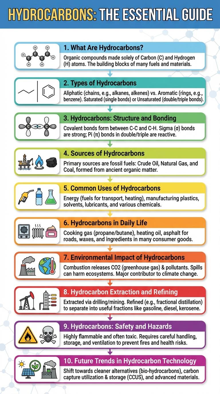 Infographic: A Comprehensive Guide to Hydrocarbons