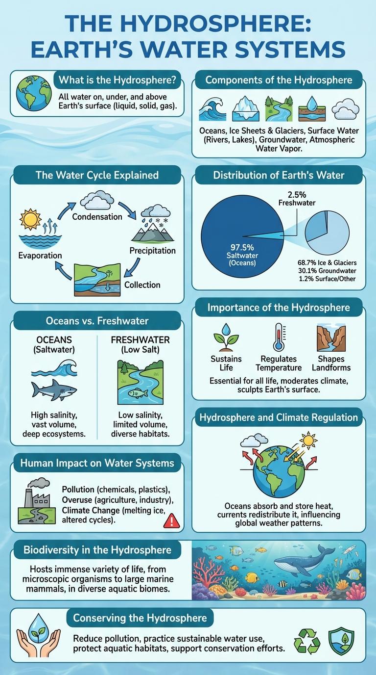 Infographic: Understanding the Hydrosphere