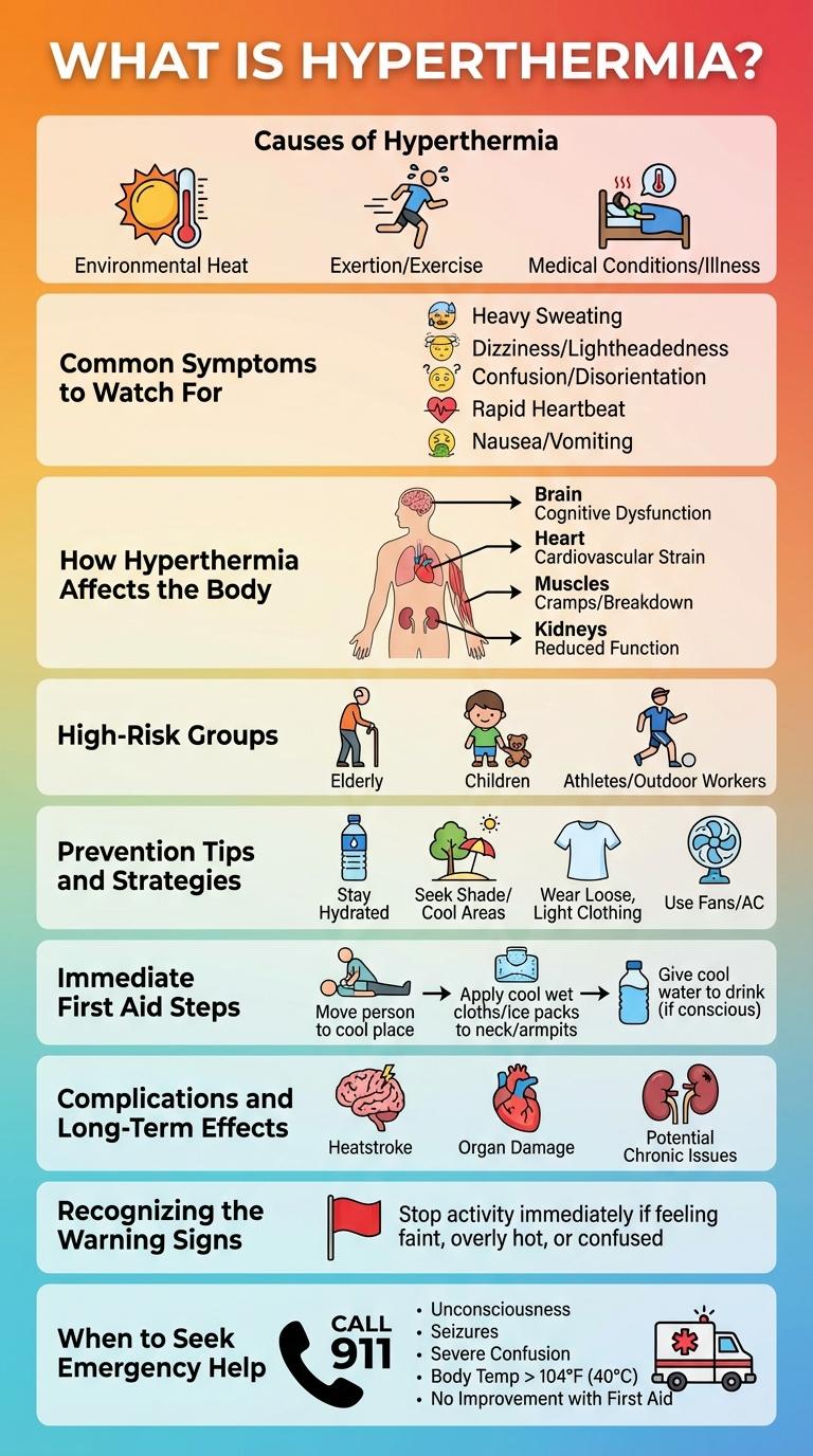 Infographic: Understanding Hyperthermia - Causes, Symptoms, and Prevention