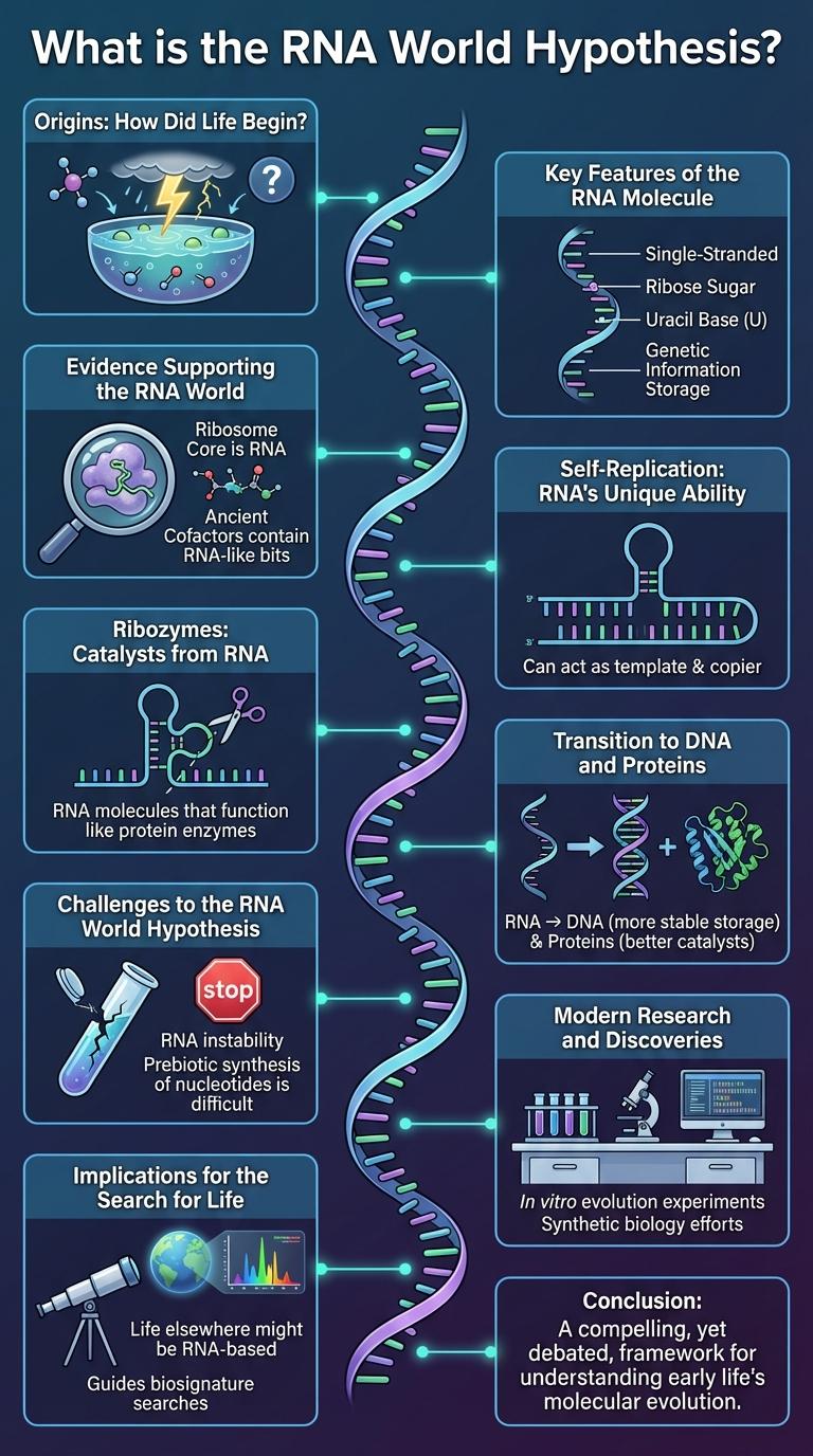 Infographic: Understanding the RNA World Hypothesis