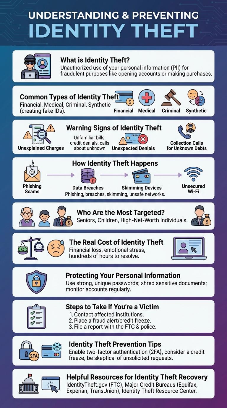 Infographic: Understanding and Preventing Identity Theft