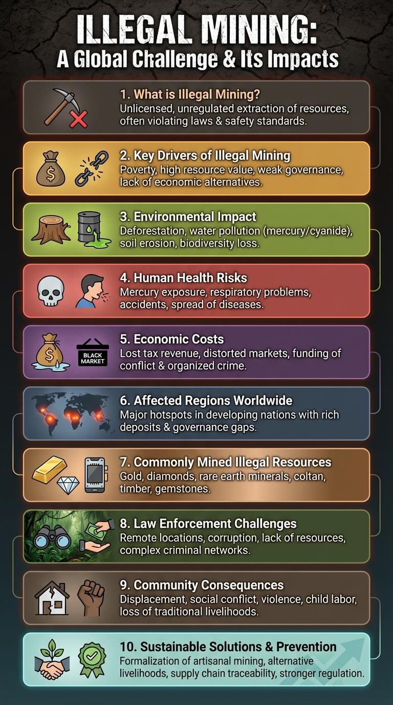 Infographic: The Impact of Illegal Mining