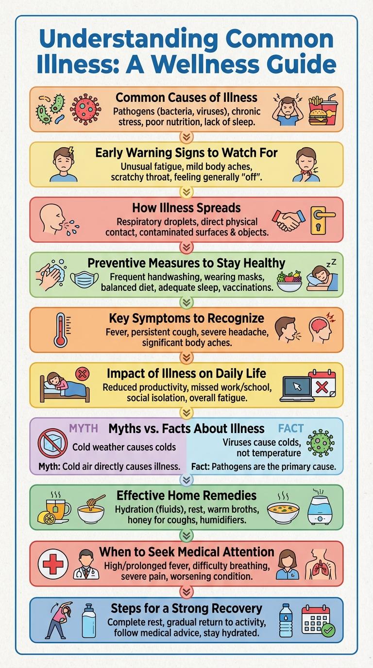 Infographic About Illness: Key Facts and Prevention Tips