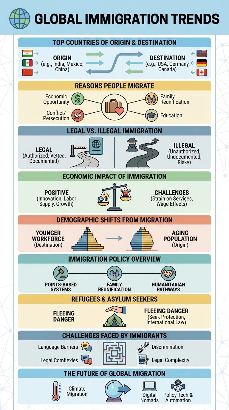 A Comprehensive Infographic on Immigration: Key Facts and Figures