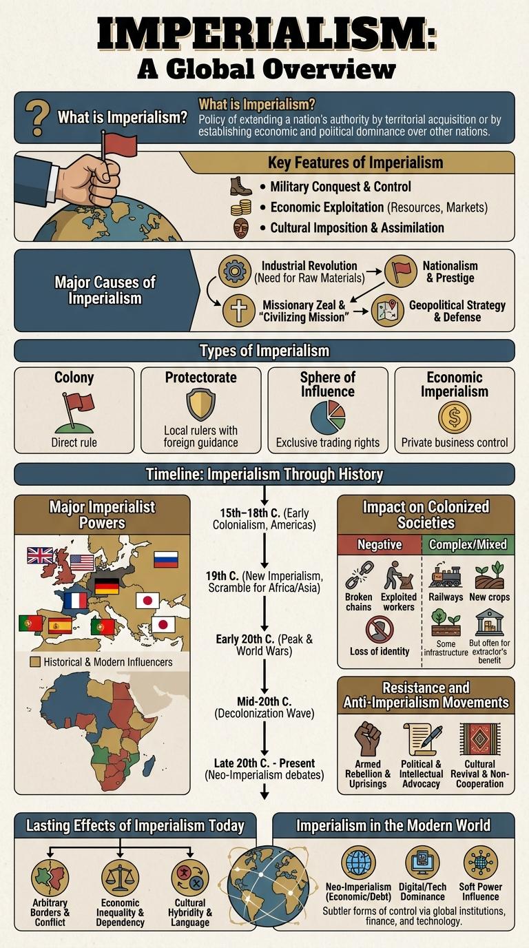 Infographic About Imperialism