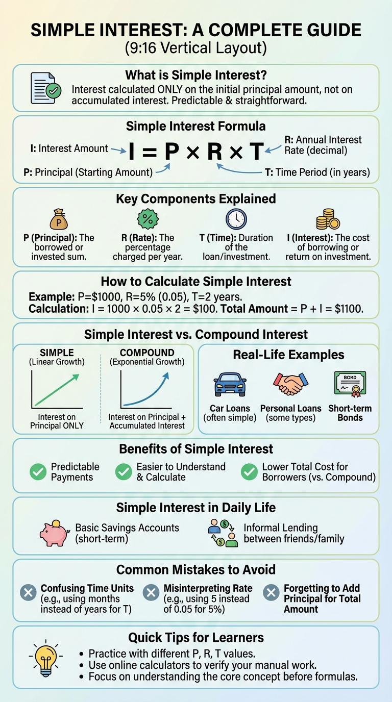 Infographic: Understanding Simple Interest
