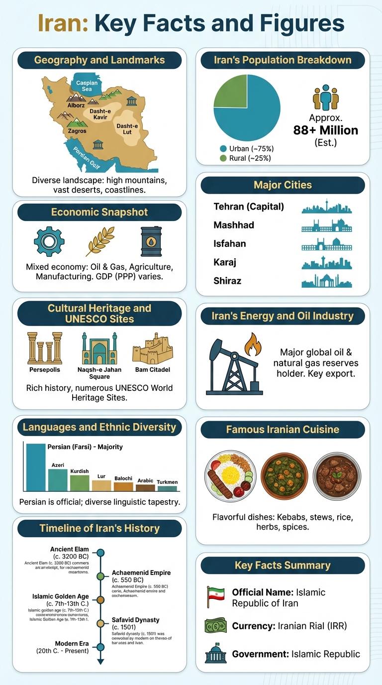 Infographic: Key Facts and Figures About Iran