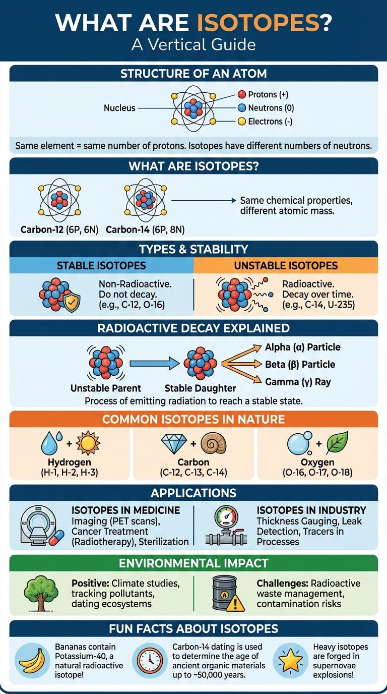 Infographic: Understanding Isotopes and Their Uses