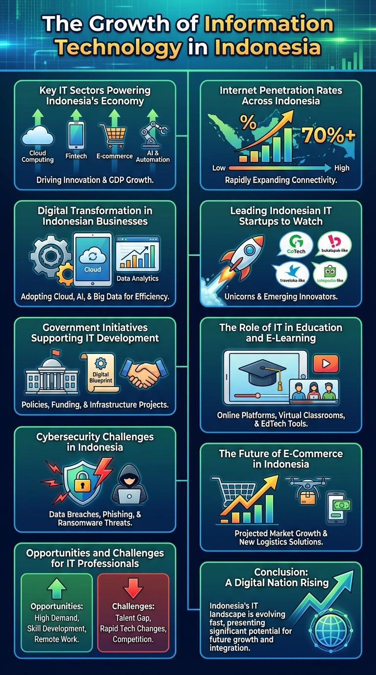 Infographic About IT in Indonesia
