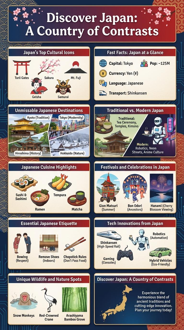 Infographic About Japan: Key Facts and Insights