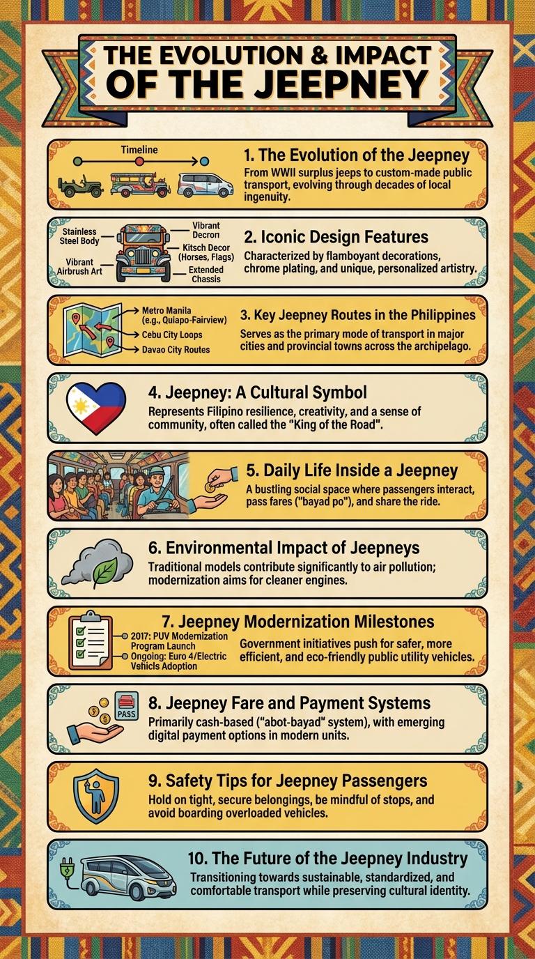 Infographic About Jeepneys