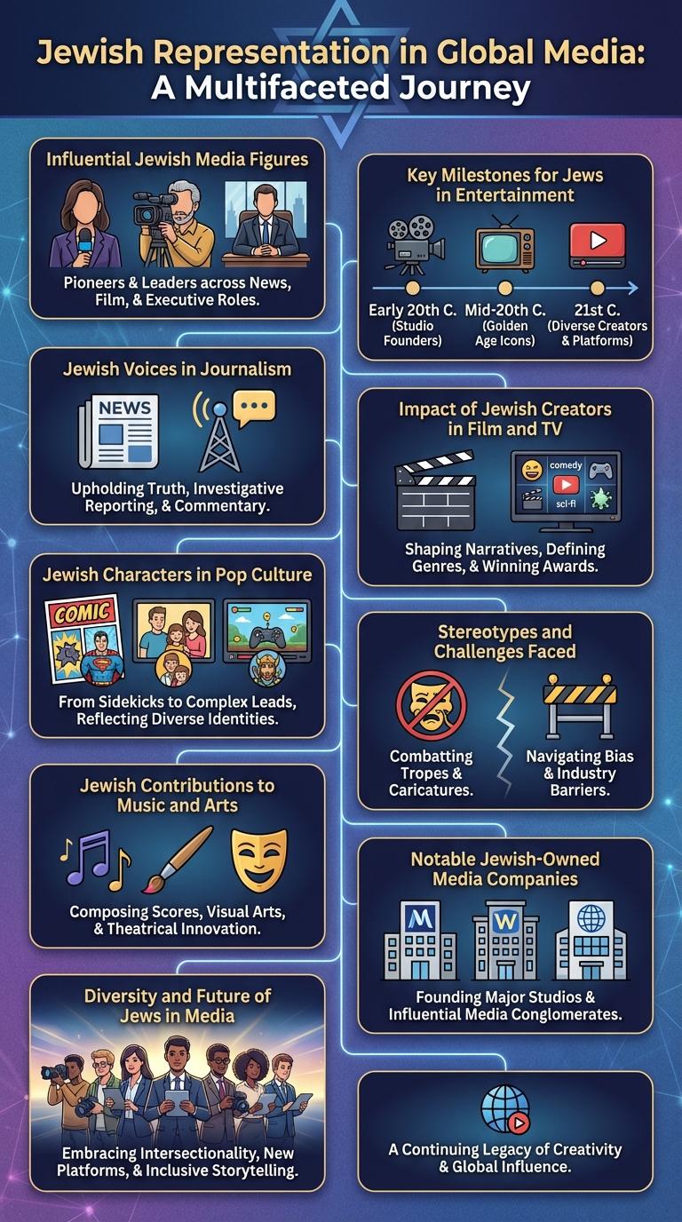 Infographic: Representation of Jews in the Media