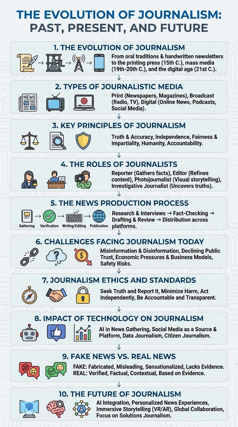 Infographic: The Key Elements of Modern Journalism