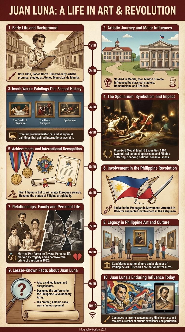 Infographic: The Life and Legacy of Juan Luna
