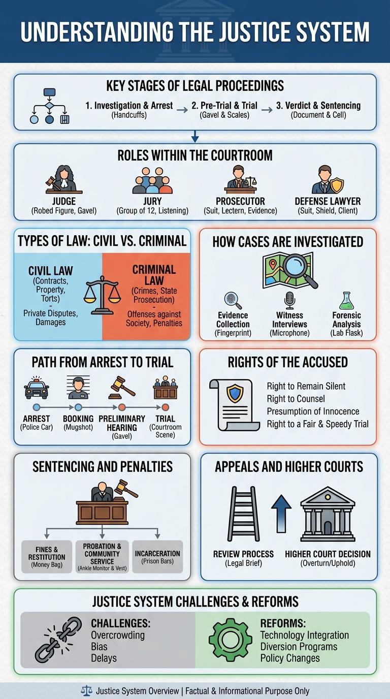 Infographic: Understanding the Justice System