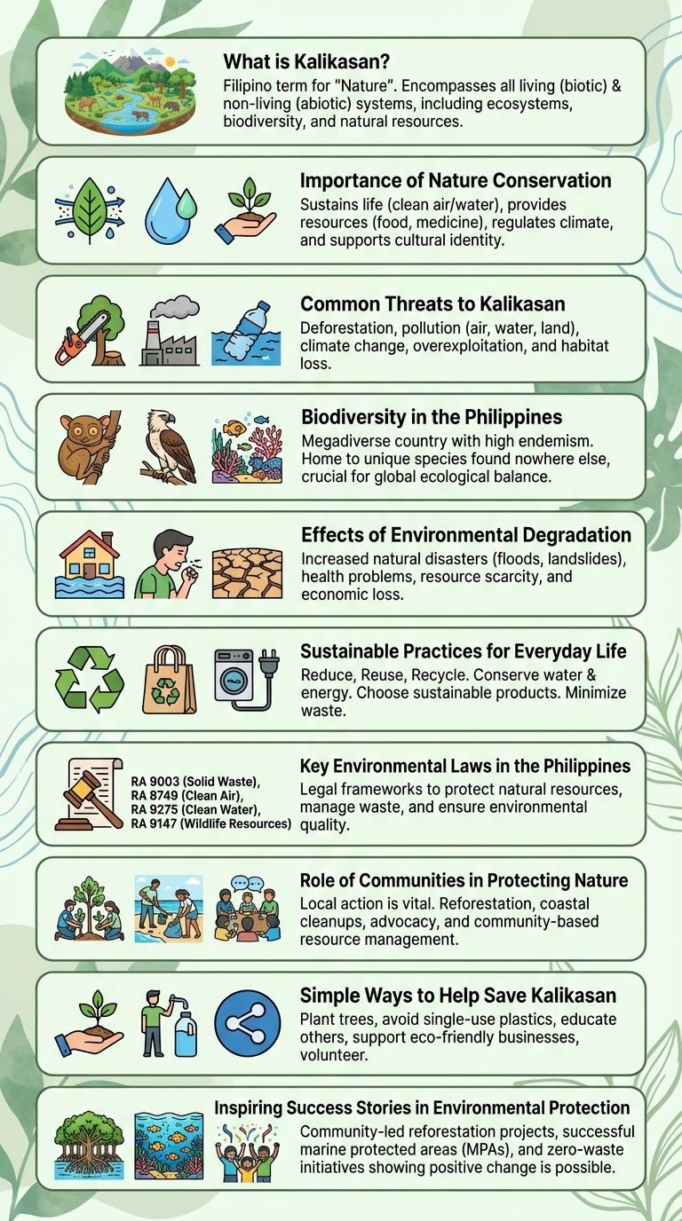 Infographic About Kalikasan: Promoting Environmental Awareness