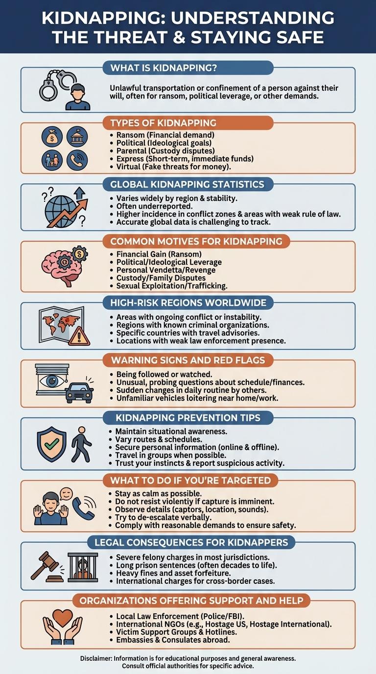Infographic on Kidnapping: Key Facts and Statistics
