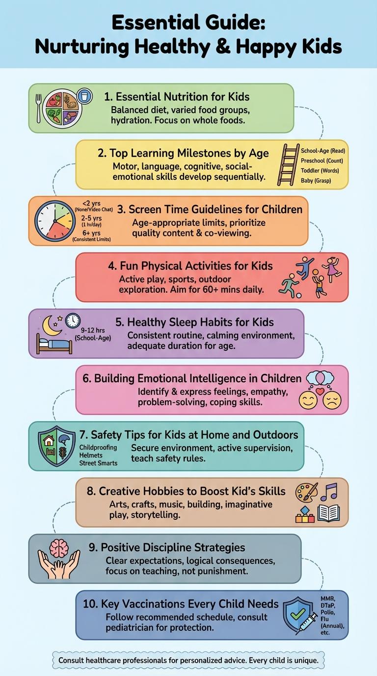 Infographic About Children: Key Facts and Figures