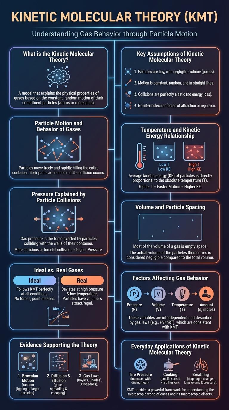 Kinetic Molecular Theory: An Infographic Overview