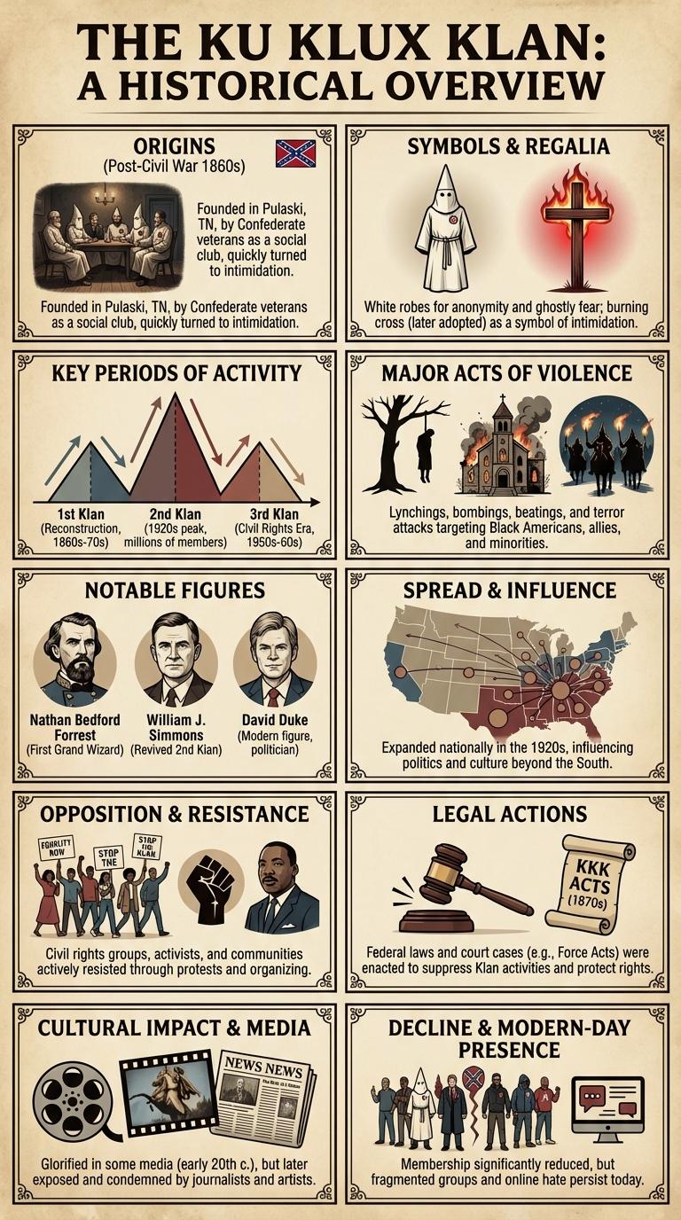 Infographic: Key Facts About the Ku Klux Klan